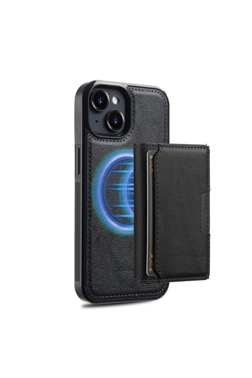 iPhone 14 Plus Case Pollux L2 Series Magnetic 2-in-1 Cover with Card